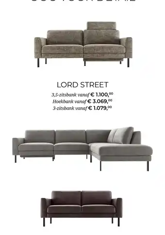 Baenks Lord street aanbieding