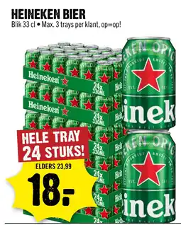 Dirck 3 Heineken bier aanbieding