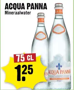 Dirck 3 Acqua panna Mineraalwater aanbieding