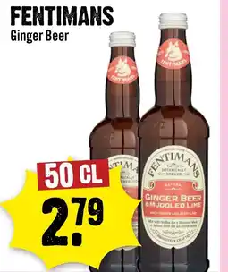 Dirck 3 FENTIMANS Ginger Beer aanbieding