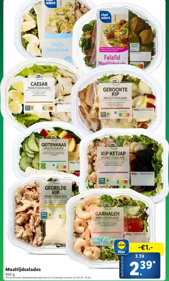 Lidl Maaltijdsalades aanbieding