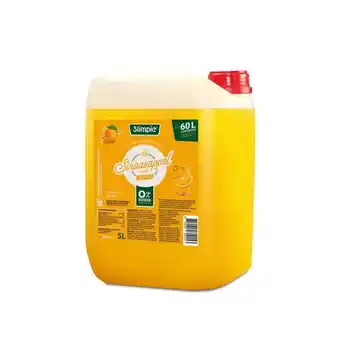 Plein.nl Slimpie Siroop Sinaasappel 5 liter aanbieding