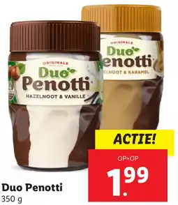 Lidl Due Penotti aanbieding