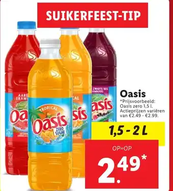 Lidl Oasis aanbieding