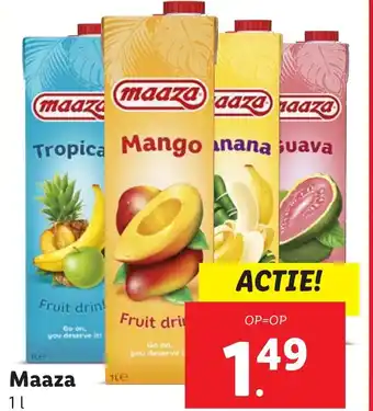 Lidl Maaza aanbieding