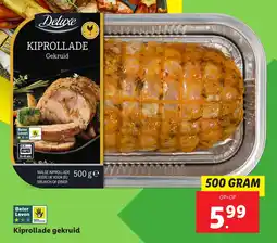 Lidl Kiprollade gekruid aanbieding