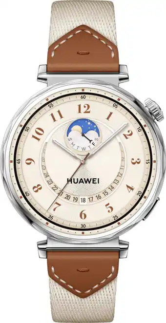 Coolblue Huawei Watch GT5 Zilver/Bruin 41mm aanbieding