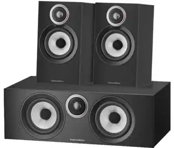 Coolblue Bowers & Wilkins HTM6 S3 + 607 S3 (per paar) Zwart aanbieding