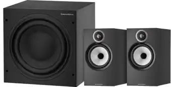 Coolblue Bowers & Wilkins 606 S3 (per paar) + ASW610 Zwart aanbieding