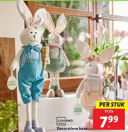 Lidl Decoratieve haas aanbieding