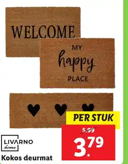 Lidl Kokos deurmat aanbieding