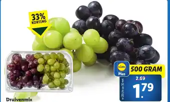 Lidl Druivenmix aanbieding