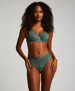 Hunkemoller Hunkemöller String Bella Groen aanbieding