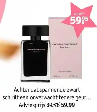 Kruidvat Achter dat spannende zwart schuilt een onverwacht tedere geur aanbieding