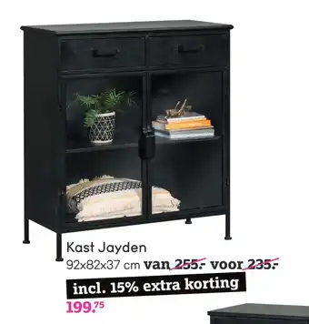 Leen Bakker Kast Jayden aanbieding