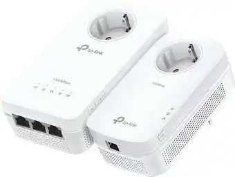 Coolblue TP-Link TL-WPA8631P Kit WiFi 1300 Mbps 2 adapters aanbieding