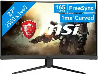 Coolblue MSI Optix G27CQ4 aanbieding