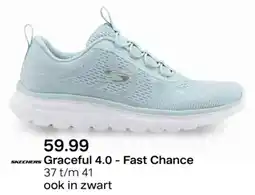 vanHaren Skechers Graceful 4.0 Fast Chance aanbieding