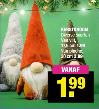 Big Bazar Kerstgnoom aanbieding