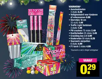 Big Bazar Vuurwerk aanbieding