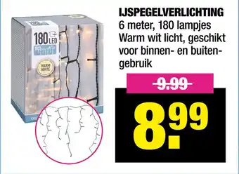 Big Bazar Ijspegelverlichting aanbieding