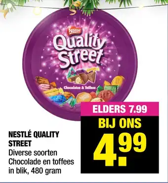 Big Bazar Nestlé Quality Street aanbieding