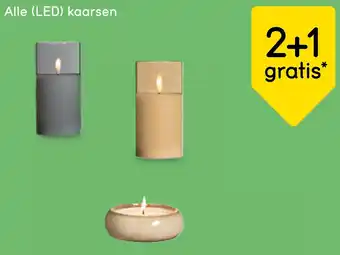 Leen Bakker Alle (LED) kaarsen aanbieding