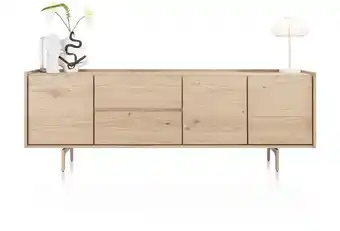 Xooon Valgard, Dressoir 230 Cm - 3-Deuren + 2-Laden aanbieding