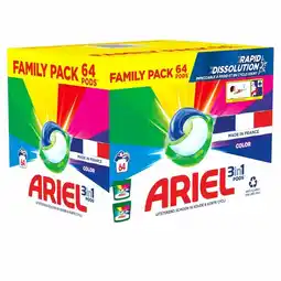 Plein.nl Ariel 3in1 Wasmiddel Pods Color 64 aanbieding