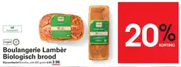 Sligro Boulangerie Lambèr Biologisch brood aanbieding