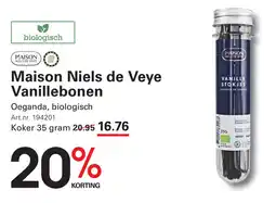 Sligro Maison Niels de Veye Vanillebonen aanbieding