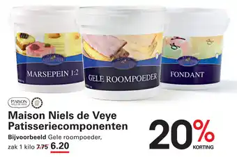 Sligro Maison Niels de Veye Patisseriecomponenten aanbieding