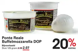 Sligro Ponte Reale Buffelmozzarella DOP aanbieding