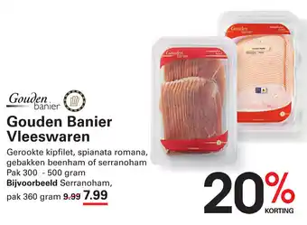 Sligro Gouden Banier Vleeswaren aanbieding