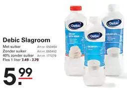 Sligro Debic Slagroom aanbieding