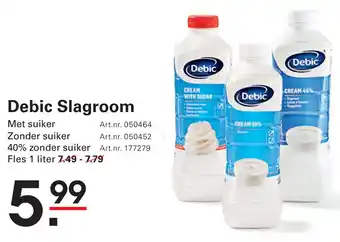 Sligro Debic Slagroom aanbieding