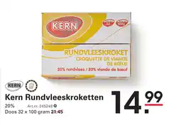 Sligro Kern Rundvleeskroketten aanbieding