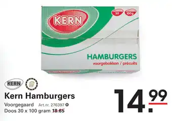 Sligro Kern Hamburgers aanbieding