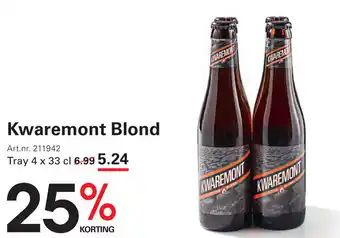 Sligro Kwaremont Blond aanbieding