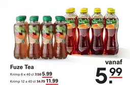 Sligro Fuze Tea aanbieding