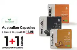 Sligro Australian Capsules aanbieding