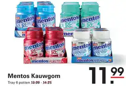 Sligro Mentos Kauwgom aanbieding