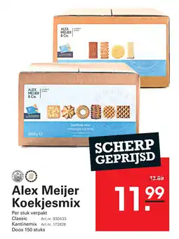 Sligro Alex Meijer Koekjesmix aanbieding