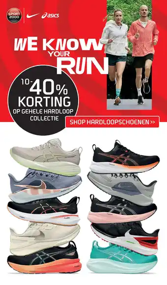 Sport 2000 Op gehele hardloop collectie aanbieding