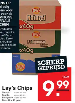 Sligro Lay's Chips aanbieding