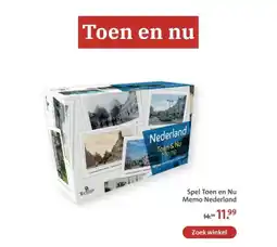 Bruna Spel Toen en Nu Memo Nederland aanbieding