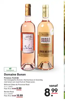 Sligro Domaine Bunan aanbieding