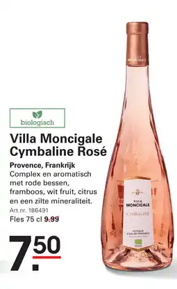 Sligro Villa Moncigale Cymbaline Rosé aanbieding