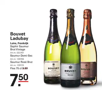 Sligro Bouvet Ladubay aanbieding