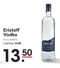 Sligro Eristoff Vodka aanbieding